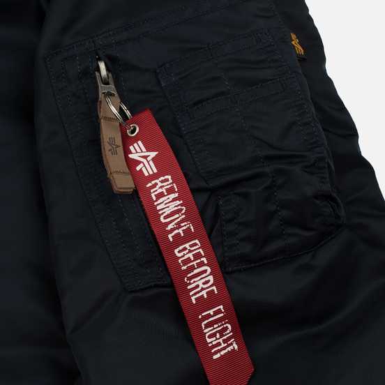 Мужская куртка бомбер Alpha Industries MA-1 VF 59 Replica Blue