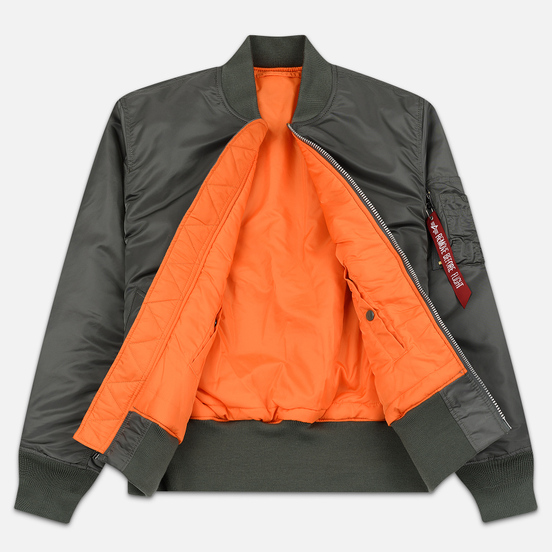 Мужская куртка бомбер Alpha Industries MA-1 Vintage Green