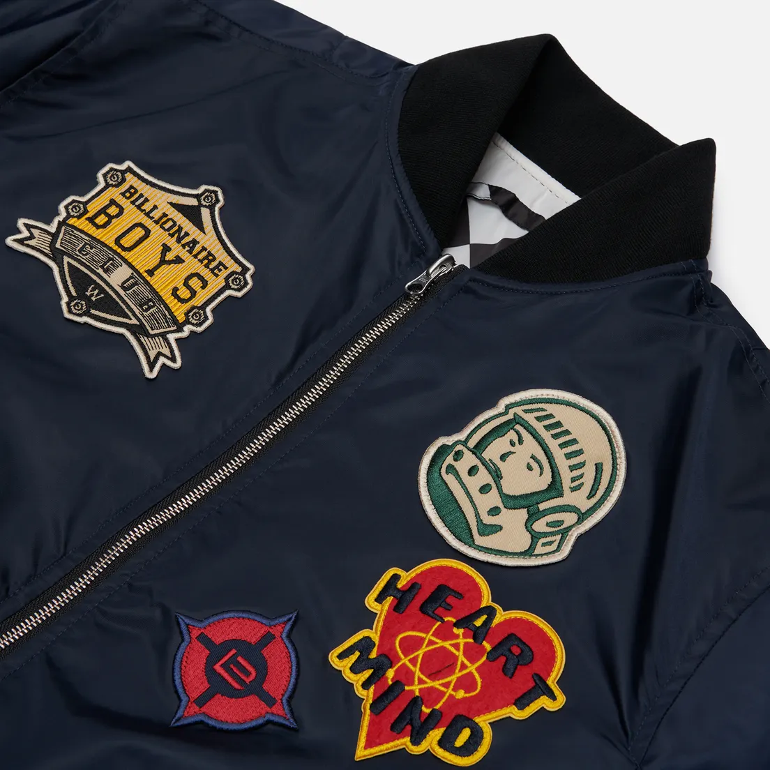 Billionaire Boys Club Мужская куртка бомбер Reversible Space Check MA-1