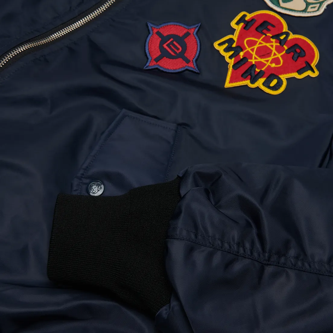 Billionaire Boys Club Мужская куртка бомбер Reversible Space Check MA-1