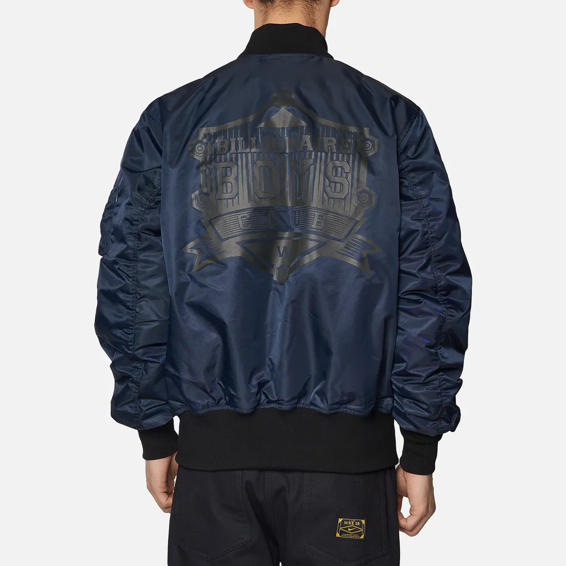 Billionaire Boys Club Мужская куртка бомбер Reversible Space Check MA-1