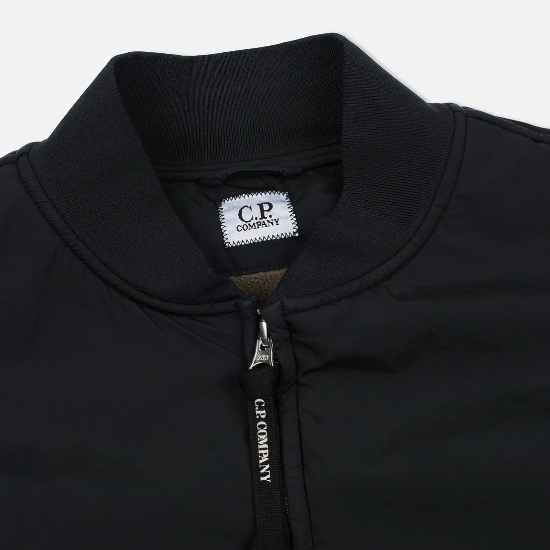 C.P. Company Мужская куртка бомбер Nycra MA-1 Over-Dyed Polar Fleece Lining