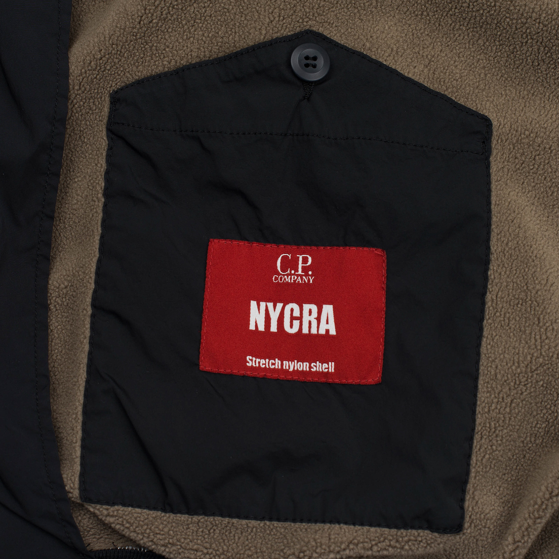 C.P. Company Мужская куртка бомбер Nycra MA-1 Over-Dyed Polar Fleece Lining