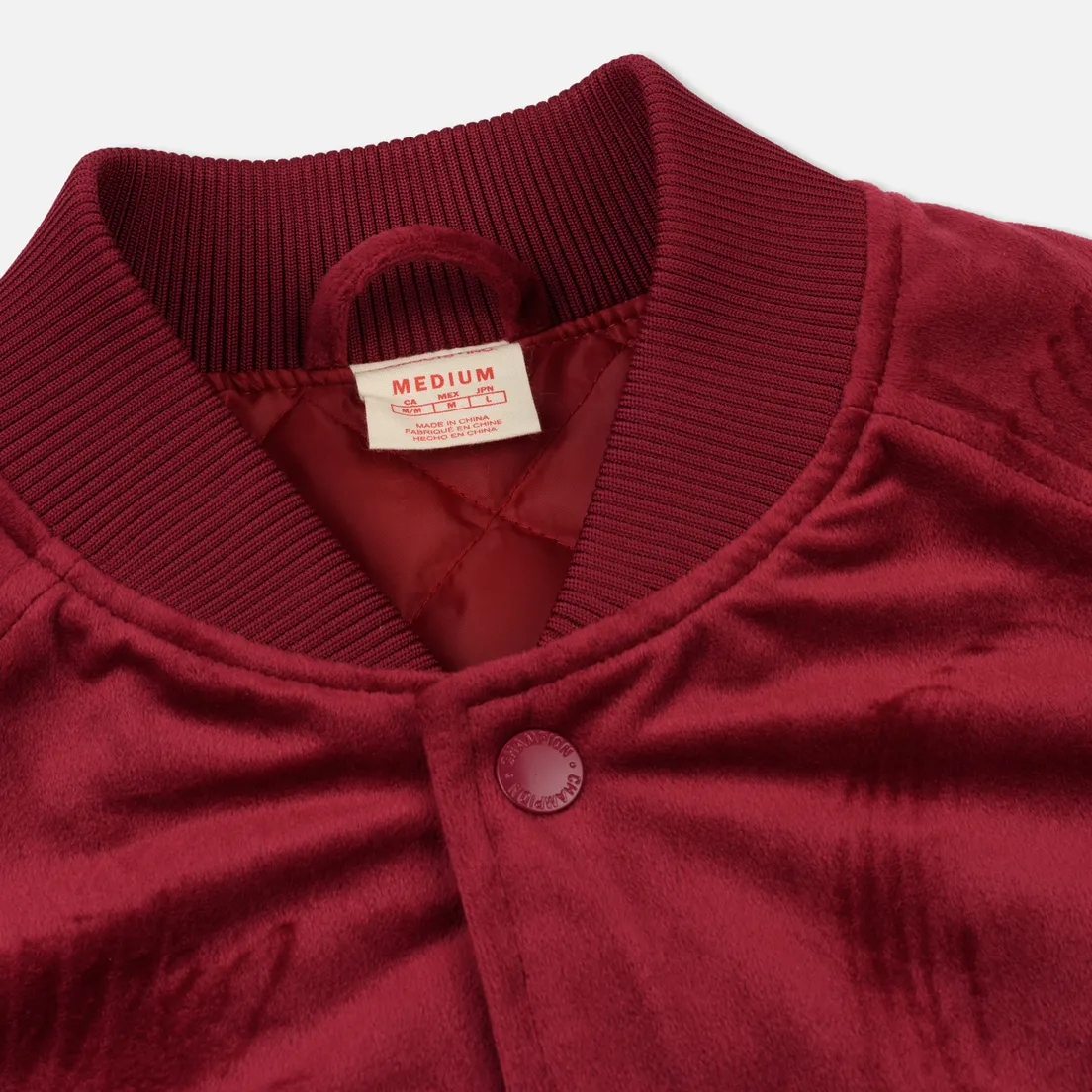 Champion Reverse Weave Мужская куртка бомбер Velvet Logo Backside