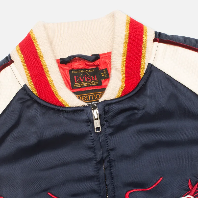 Evisu Мужская куртка бомбер Dragon Souvenir
