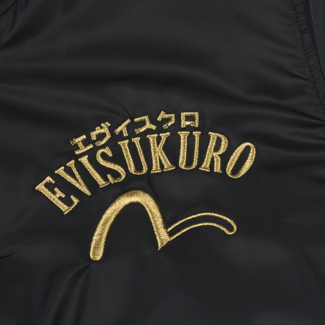 Evisu Мужская куртка бомбер Evisukuro Embroidered Reversible