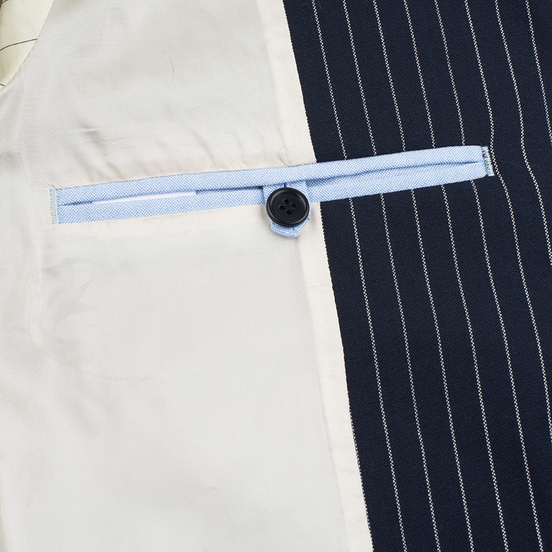Мужская куртка бомбер Gant Rugger Pinstriped Navy
