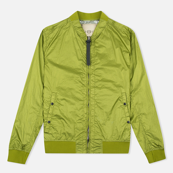 Мужская куртка бомбер Nemen Garment Dyed MA-1 Leaf Green