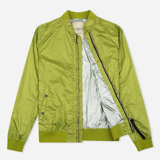 Мужская куртка бомбер Nemen Garment Dyed MA-1 Leaf Green