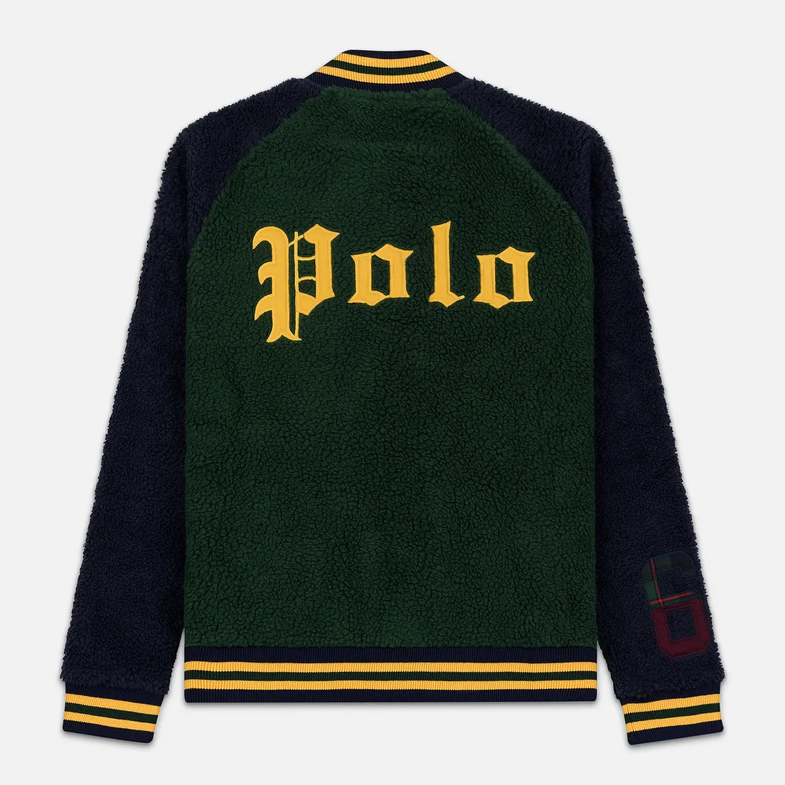 Polo Ralph Lauren Мужская куртка бомбер Fleece Letterman