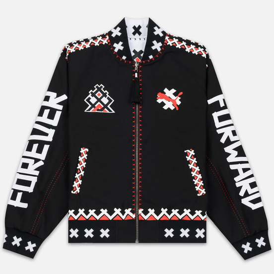 Мужская куртка бомбер Puma x JAHNKOY Reversible Black/White