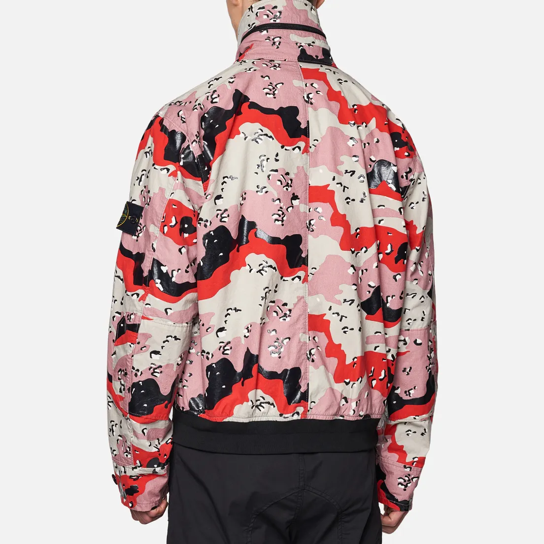 Stone Island Мужская куртка бомбер 3C+PU Desert Camo