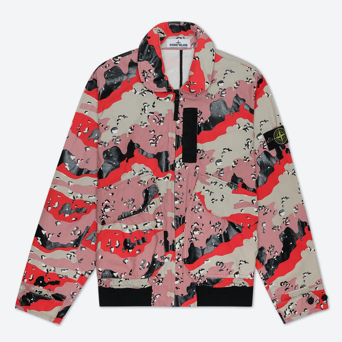 Stone Island Мужская куртка бомбер 3C+PU Desert Camo