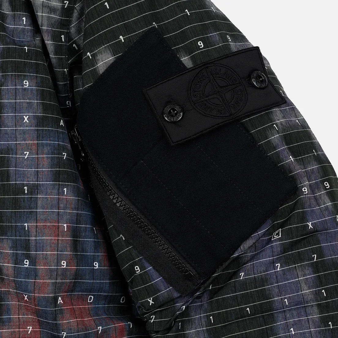 Stone Island Shadow Project Мужская куртка бомбер DPM Chine Wool