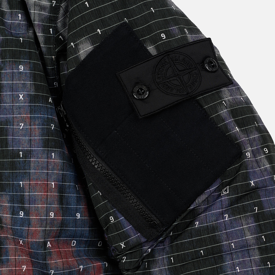 Мужская куртка бомбер Stone Island Shadow Project DPM Chine Wool Black