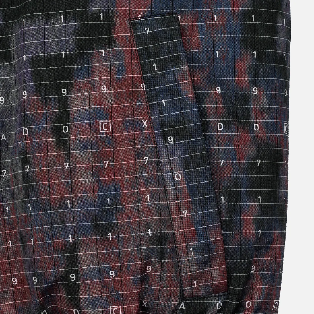 Stone Island Shadow Project Мужская куртка бомбер DPM Chine Wool