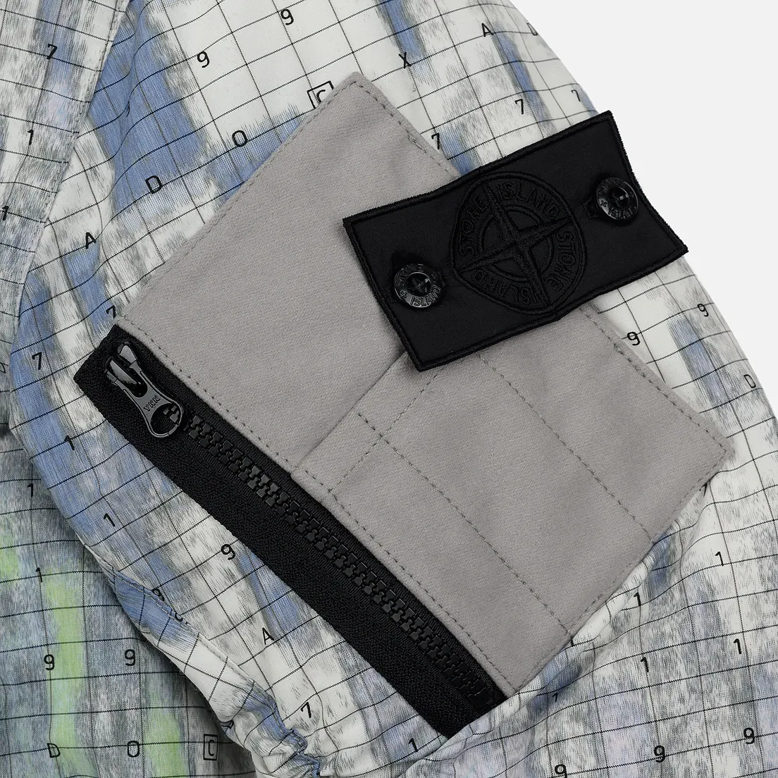 Stone Island Shadow Project Мужская куртка бомбер DPM Chine Wool