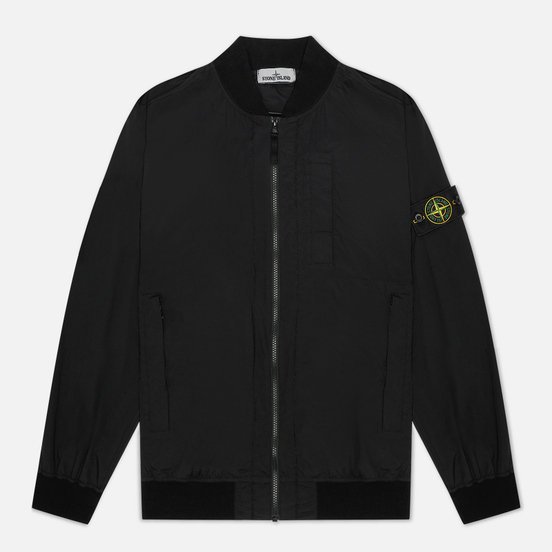 Мужская куртка бомбер Stone Island Skin Touch Nylon-TC Black