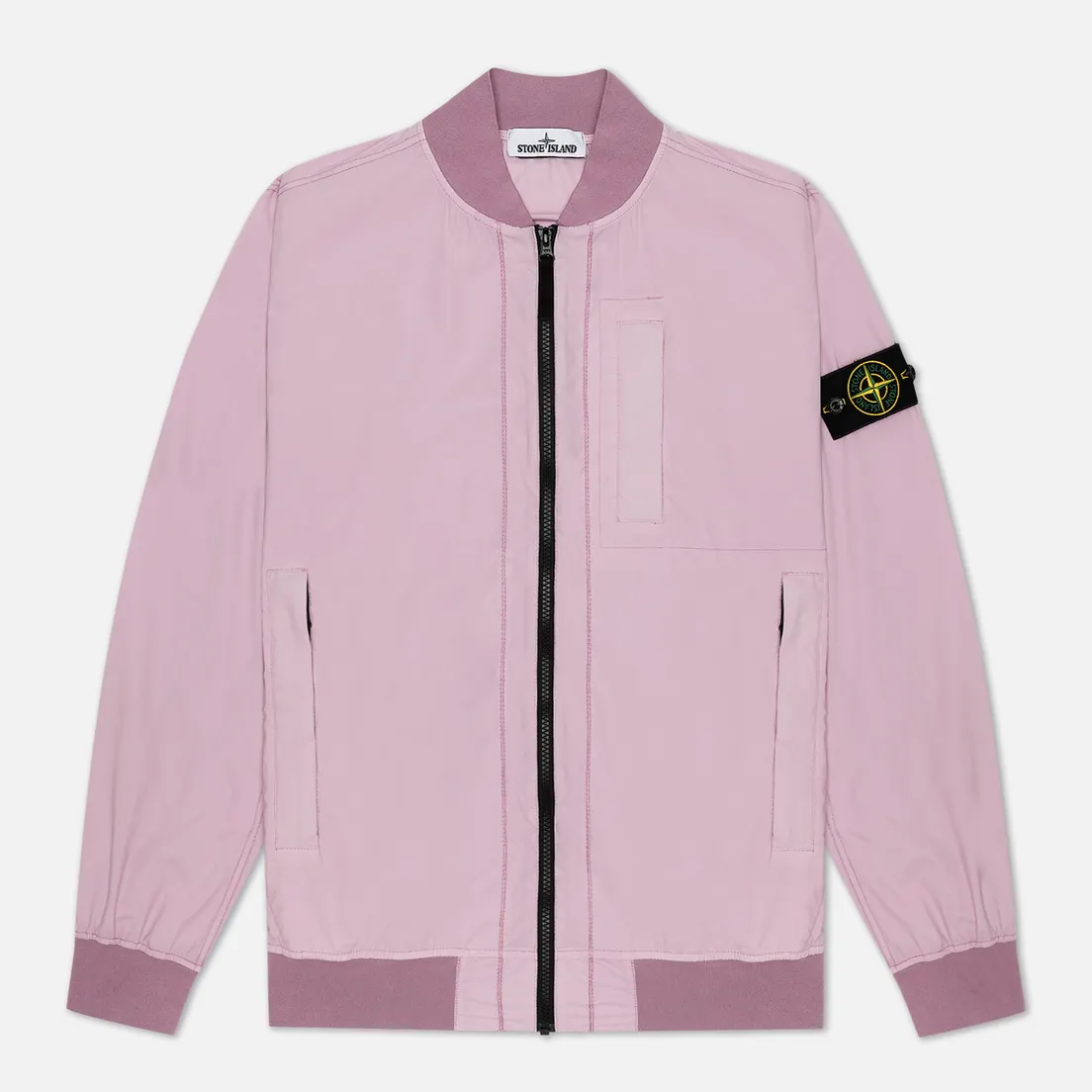 Stone Island Мужская куртка бомбер Skin Touch Nylon-TC