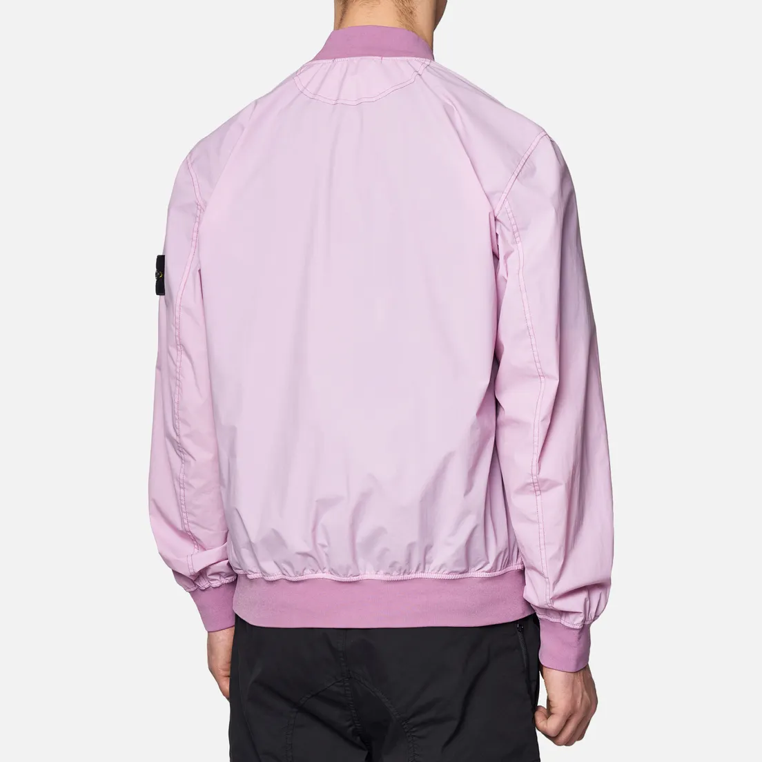 Stone Island Мужская куртка бомбер Skin Touch Nylon-TC