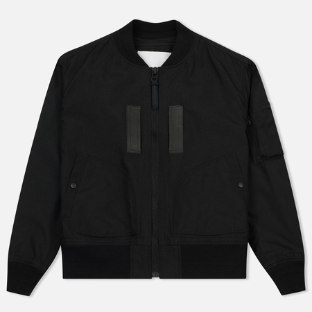 Мужская куртка бомбер White Mountaineering Cordura MA-1 Black