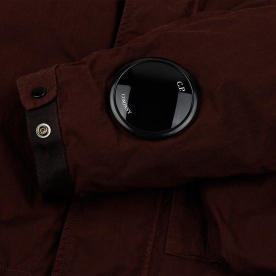Мужская куртка C.P. Company 50 Fili Goggle Down Bitter Chocolate