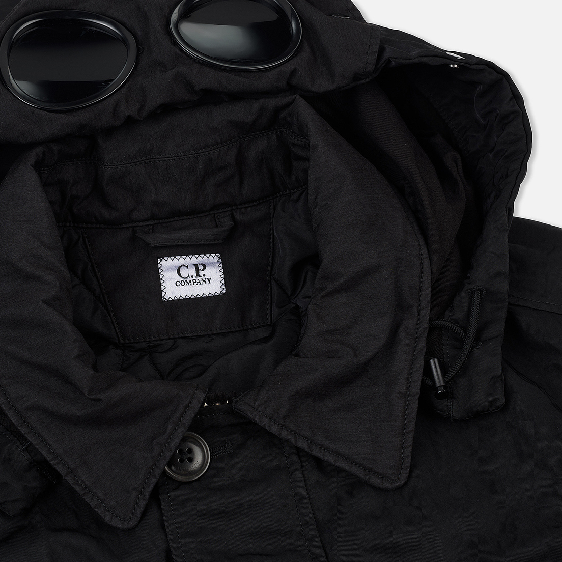 C.P. Company Мужская куртка 50 Fili Rubber GD Goggle Multi Pocket Watchviewer Mille