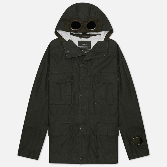 Мужская куртка C.P. Company Millie Miglia Plated Linen Forest Night