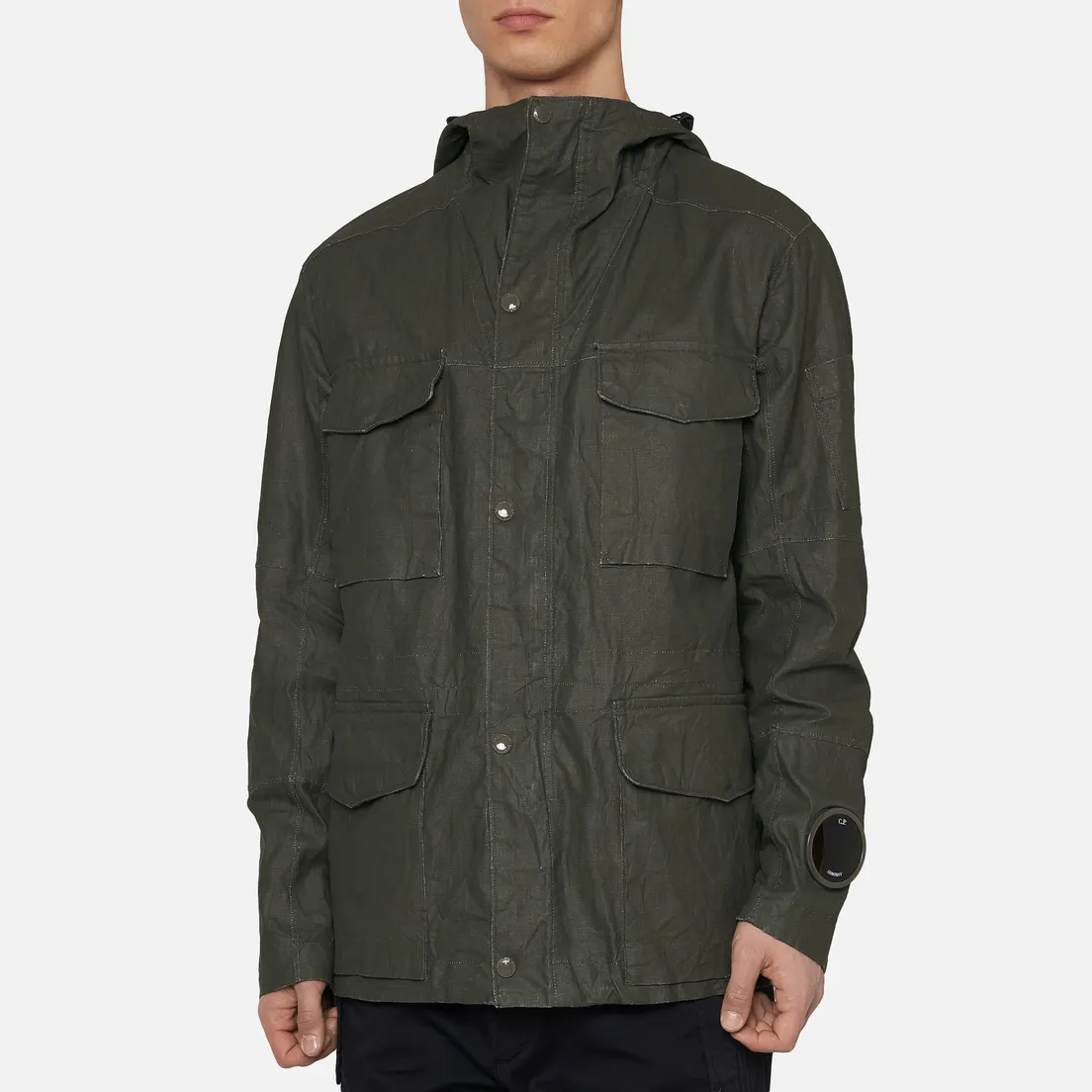 C.P. Company Мужская куртка Millie Miglia Plated Linen