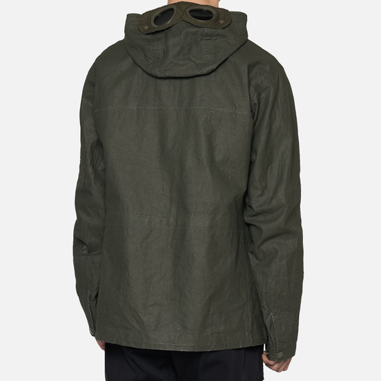 Мужская куртка C.P. Company Millie Miglia Plated Linen Forest Night