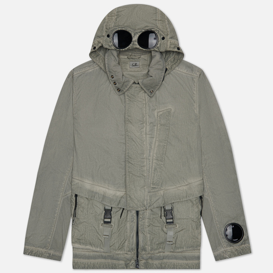 Мужская куртка C.P. Company Multi Tension Trilobate Nylon Goggle Burnt Olive