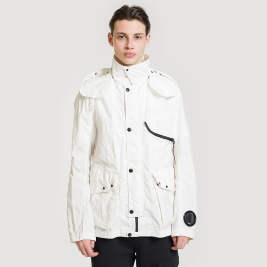 Мужская куртка C.P. Company Quartz Goggle Gauze White