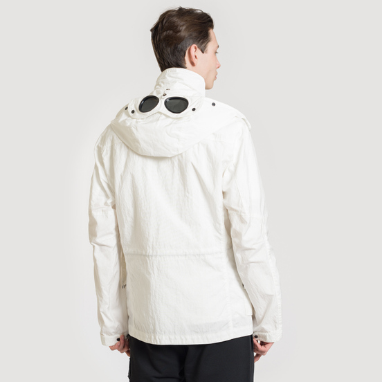 Мужская куртка C.P. Company Quartz Goggle Gauze White