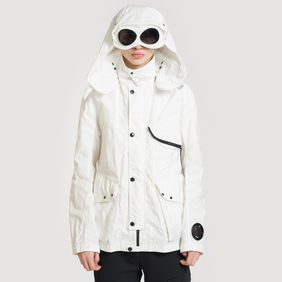 Мужская куртка C.P. Company Quartz Goggle Gauze White