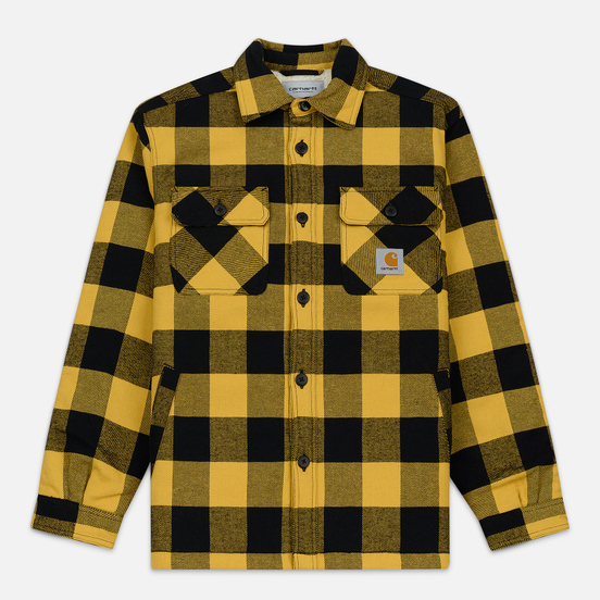 Мужская куртка Carhartt WIP Merton Check Merton/Colza
