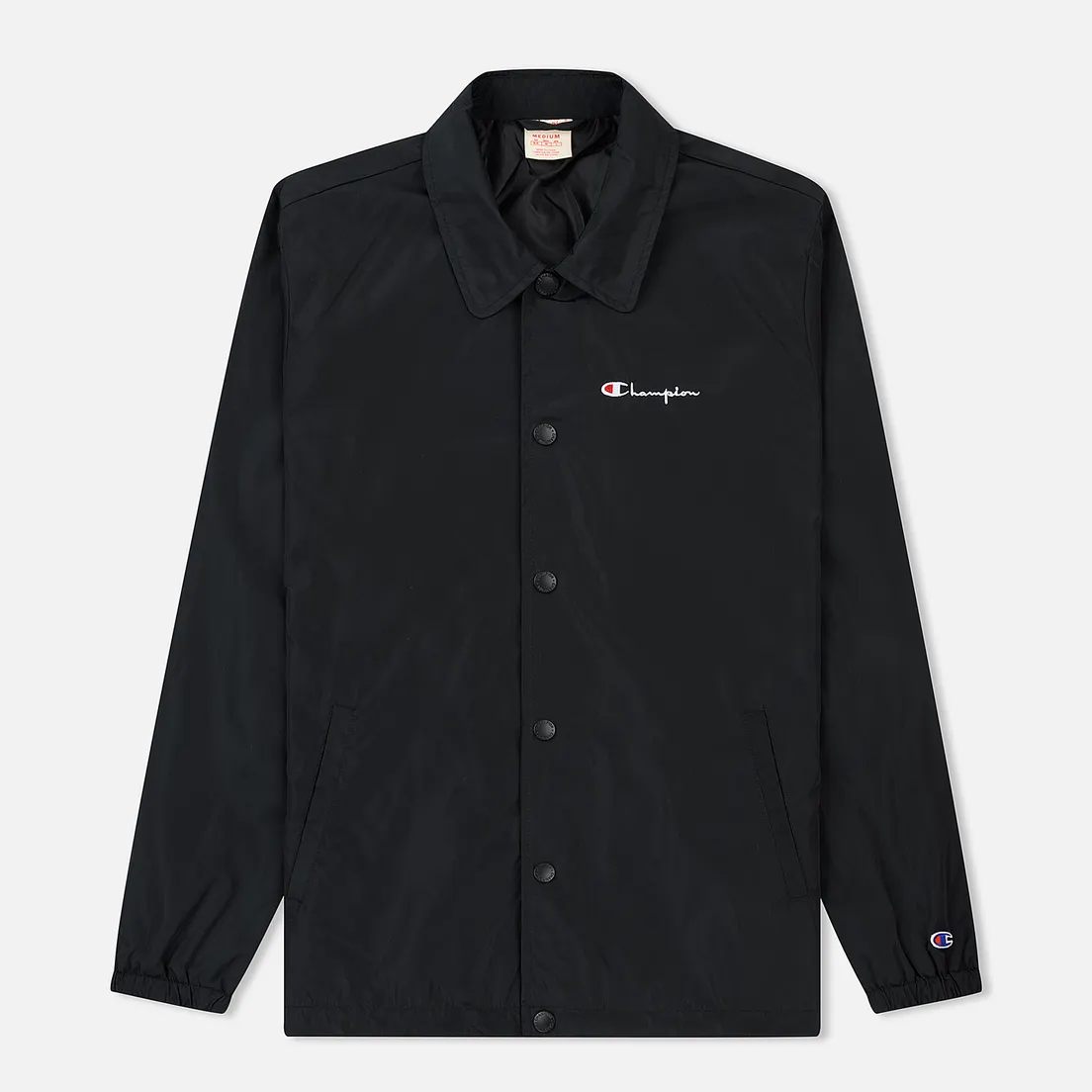 Champion Reverse Weave Мужская куртка Script Logo Satin Coach