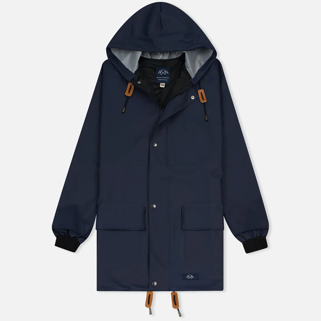 Bleu De Paname Мужская куртка дождевик Parka Guerande