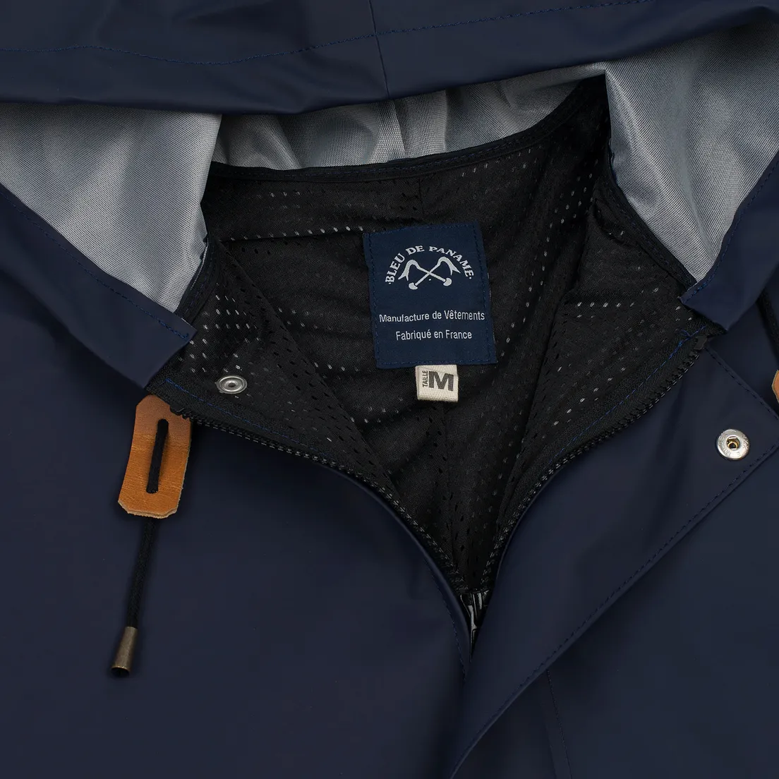 Bleu De Paname Мужская куртка дождевик Parka Guerande