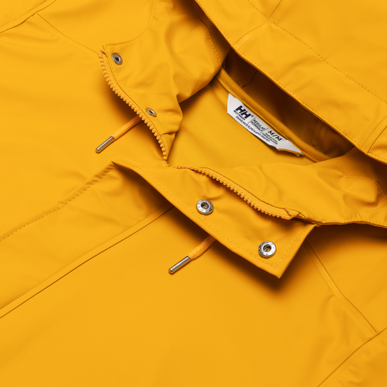 Мужская куртка дождевик Helly Hansen Moss Rain Essential Yellow