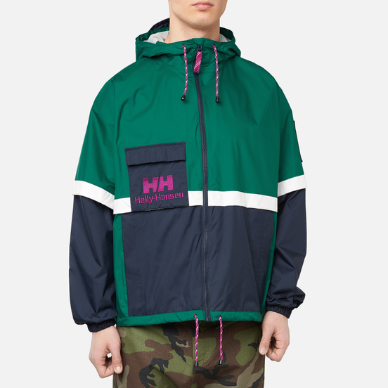 Мужская куртка дождевик Helly Hansen YU20 Rain Alpine Green
