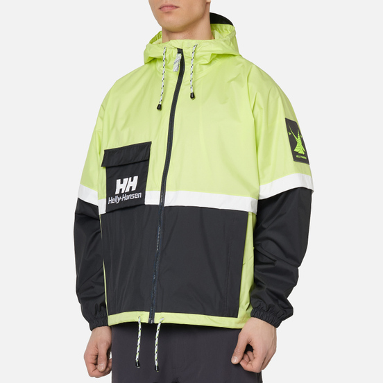 Мужская куртка дождевик Helly Hansen YU20 Rain Sunny Lime
