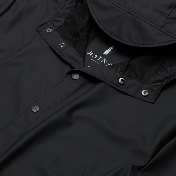 Мужская куртка дождевик RAINS, цвет чёрный, размер XS-S 1201-01 Jacket - фото 2