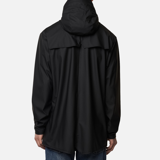 Мужская куртка дождевик RAINS, цвет чёрный, размер XS-S 1201-01 Jacket - фото 4