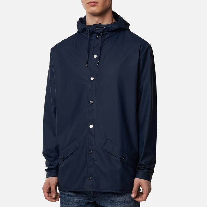 Мужская куртка дождевик RAINS, цвет синий, размер L-XL 1201-02 Jacket - фото 3