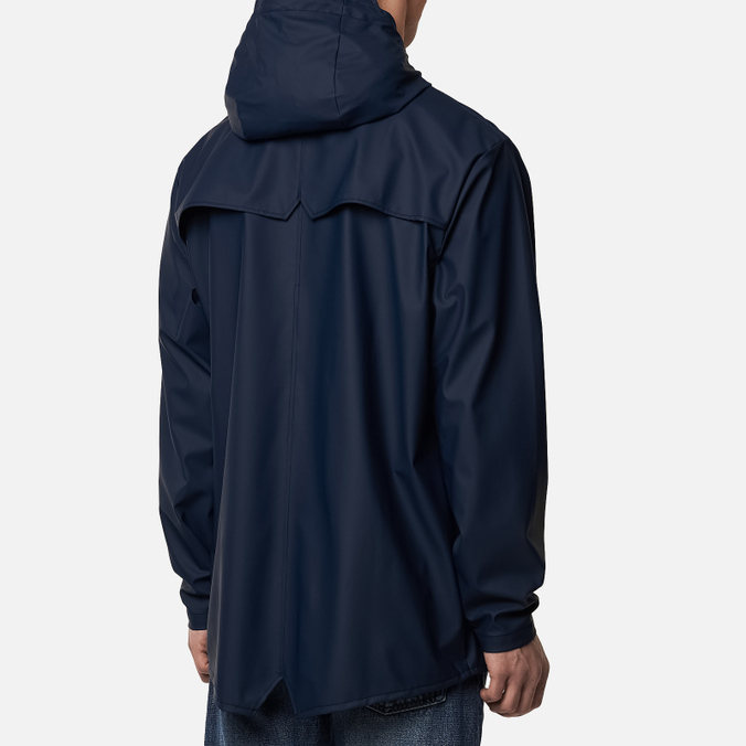 Мужская куртка дождевик RAINS, цвет синий, размер L-XL 1201-02 Jacket - фото 4