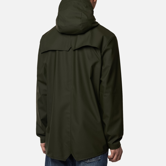 Мужская куртка дождевик RAINS, цвет зелёный, размер M-L 1201-03 Jacket - фото 4