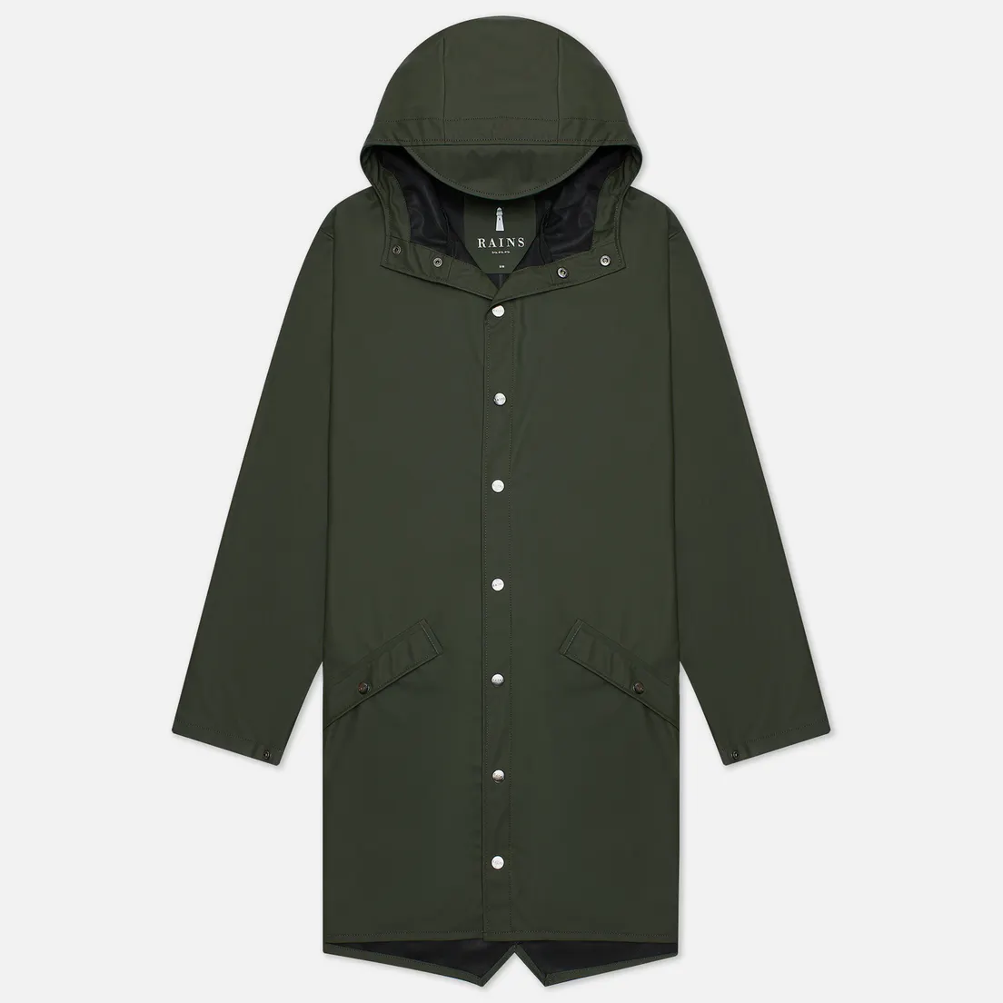 RAINS Мужская куртка дождевик Long Jacket