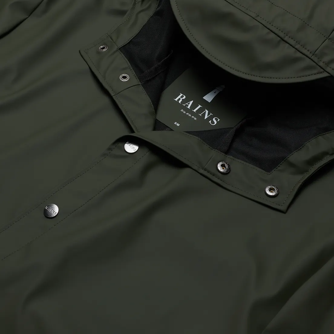 RAINS Мужская куртка дождевик Long Jacket