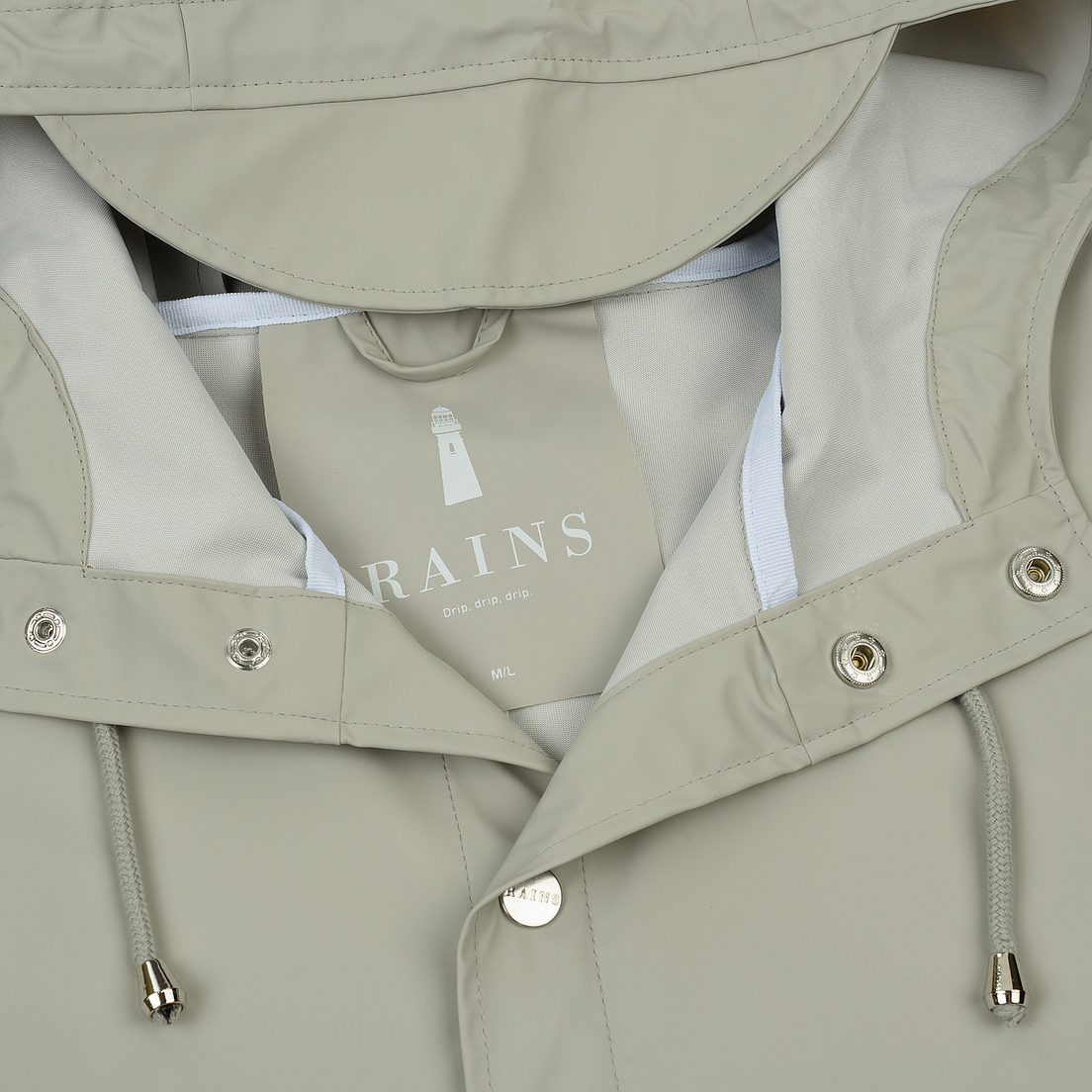 RAINS Мужская куртка дождевик Long Jacket