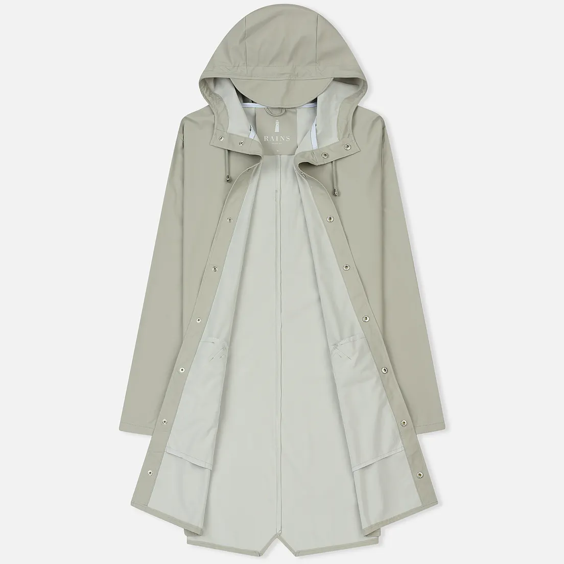 RAINS Мужская куртка дождевик Long Jacket